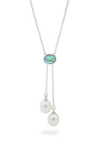 Opal & Pearl necklace