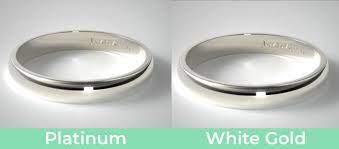 Platinum VS White gold